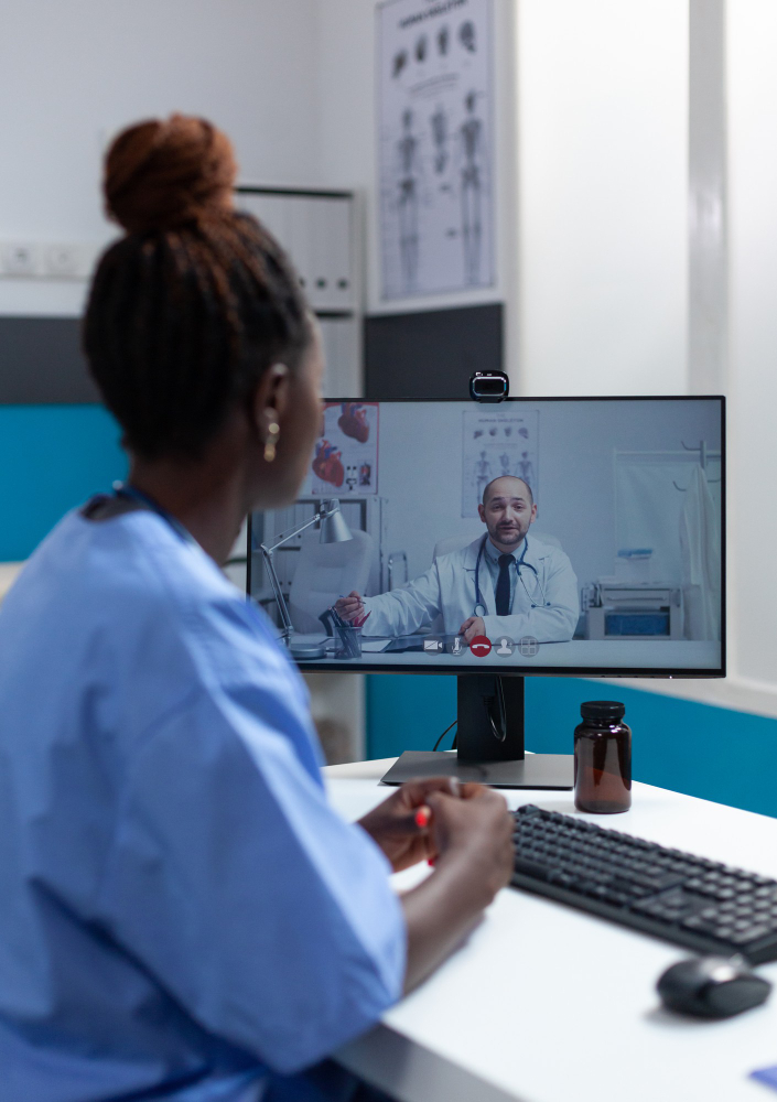 Virtual session with a Doctor