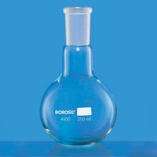 Borosil 4100031 flasks, boiling, flat bottom, i/c joint, 34/35