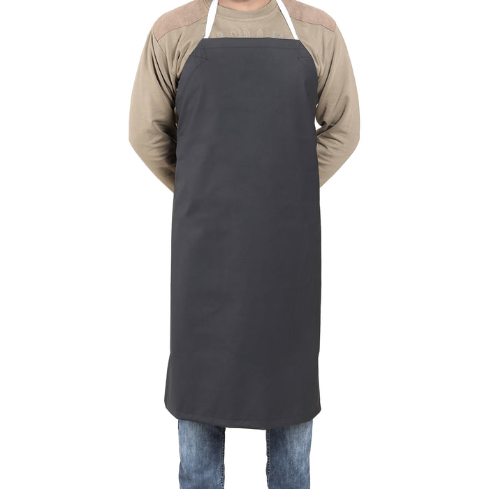 25PK Rubber vinyl apron, medium (27 w x 36 l)