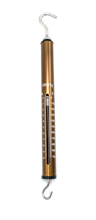 1KG/10N Aluminum spring scale dynamometer high resolution - eisco labs