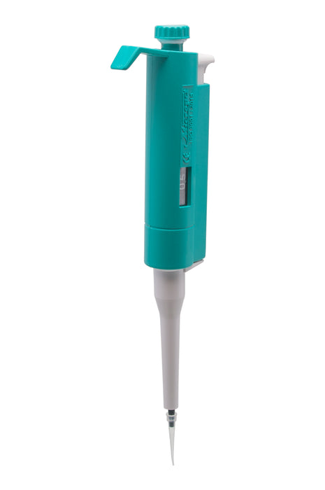 Variable volume micropipette, 0.5-10 l range - mechanical tip ejector