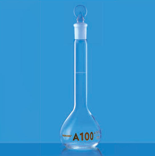 Borosil 2020029 volumetric flask 'a' nabl cer. 1000 mL