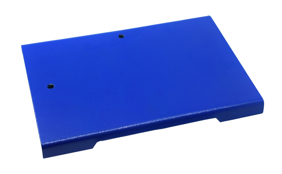 Rectangular retort base, 12.5 X8 - two perpendicular threaded holes