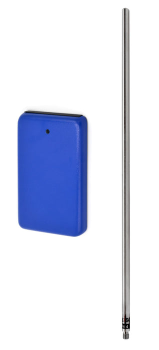 Rectangular retort base & rod set - 8 X5 base
