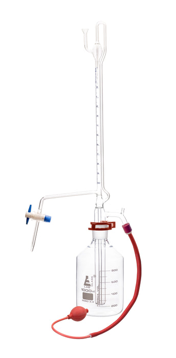 Automatic zero burette, 10ML - class b - 29/32 joint