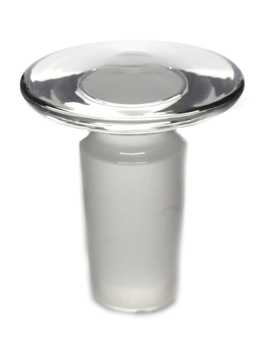 Stopper, 14/23 - flat head, solid cone - borosilicate glass