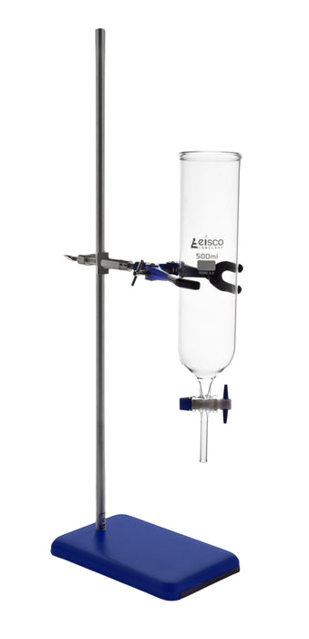500ML Dropping funnel with laboratory support stand - includes glass