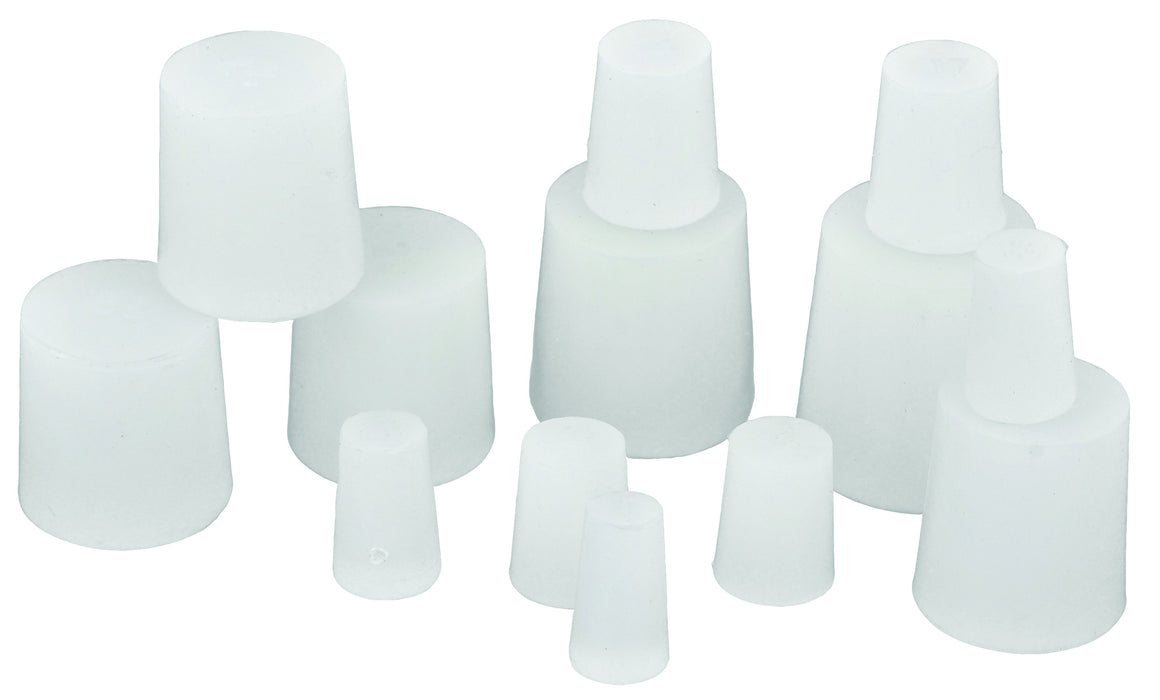 Silicon rubber cork-translucent, bottom 40MM, top 49MM, length 40MM