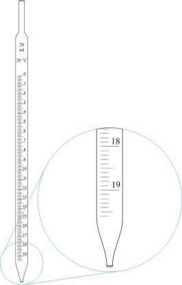 Rawal measuring laboratory pipette (1 mL)