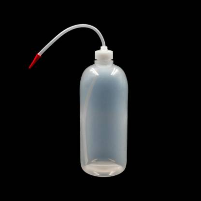 Lexbax wash bottle with tube laboratory dropper bottle (plastic 500
