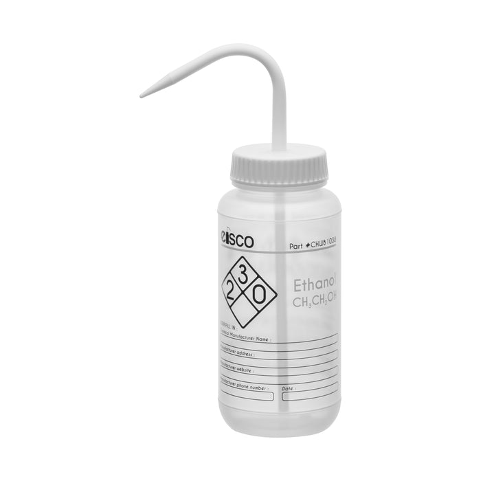 Performance plastic wash bottle, ethanol, 500 mL - labeled (2