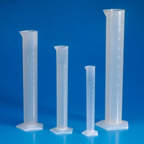 Globe scientific 500ML graduated cylinder, pp, molded graduations 601081-1