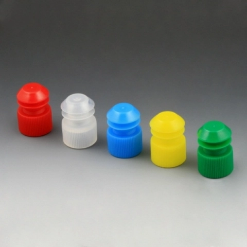 Globe scientific cap, flange plug, 16MM, yellow BAG/1000 116152Y