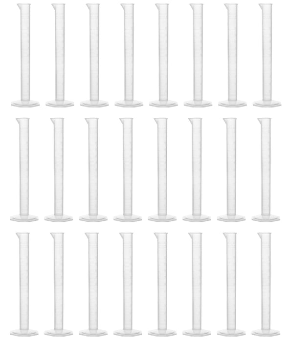 Polypropylene measuring cylinders, 10ML - class b, PK/24