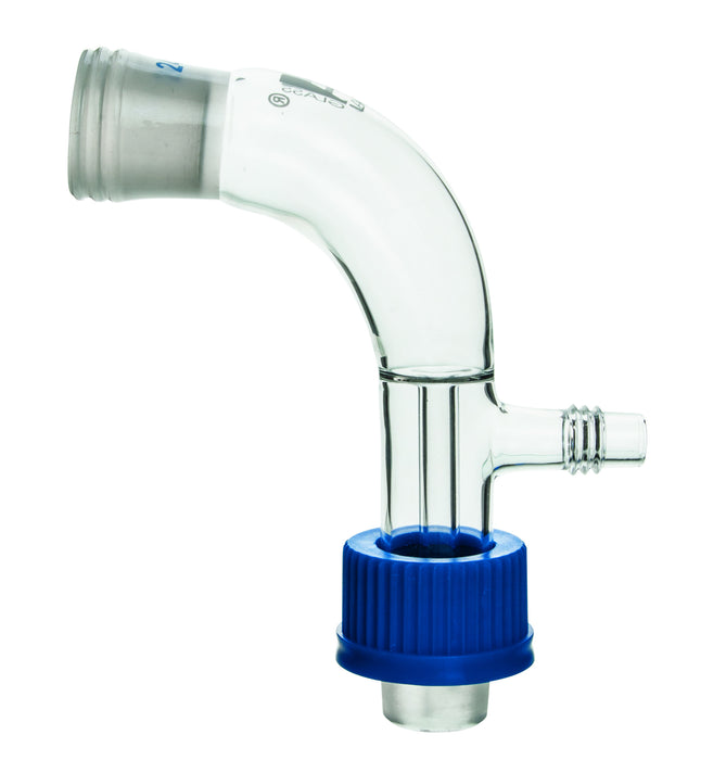 Adapter receiver with vacuum connection - screw thread, 19/26