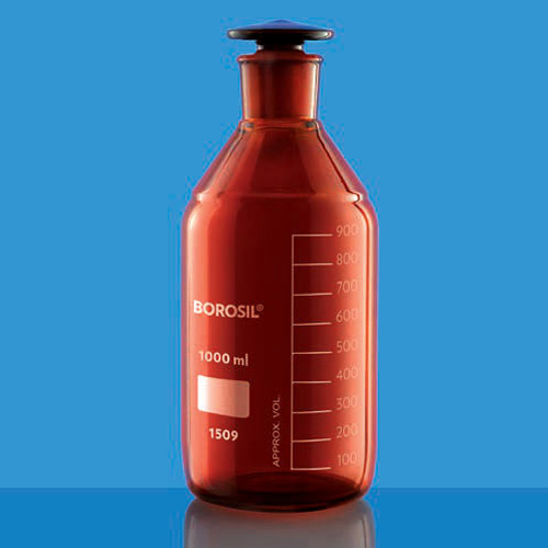 Borosil 1509016 bottles reagent stpr amber 100 mL