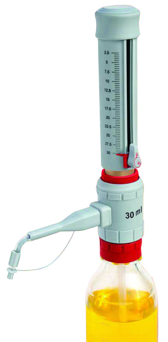 Bottle top dispenser, 10-100 mL