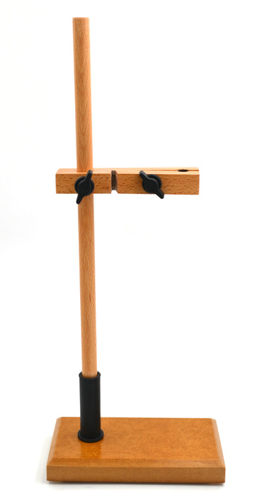 Burette stand - single, made of seasoned hardwood