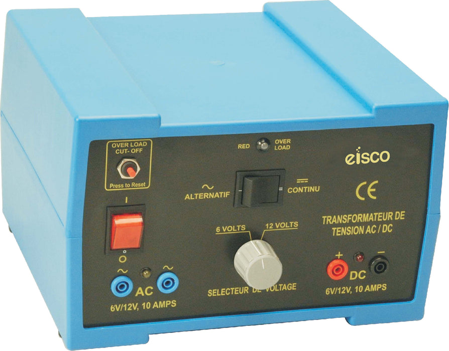 Power supplies regulated ac/dc 6V/12V 10A