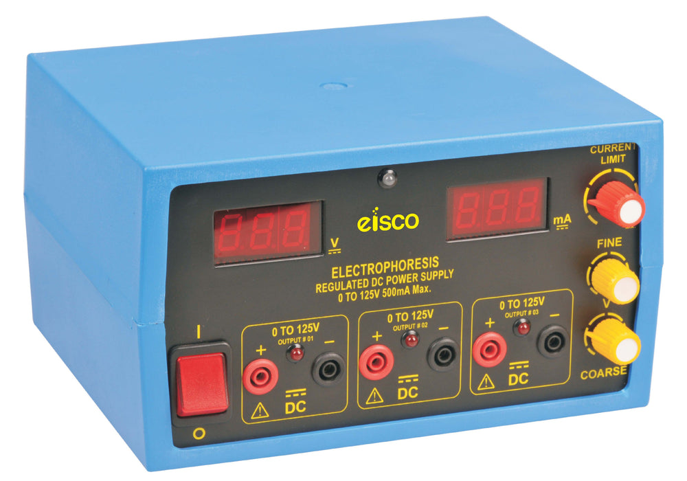 Power supply electrophoresis dc regulated