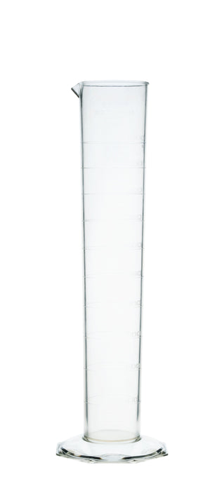 Measuring cylinder, 1000ML - class b - tpx plastic, octagonal