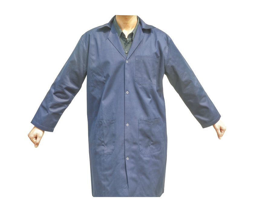 Lab coats - navy blue, large