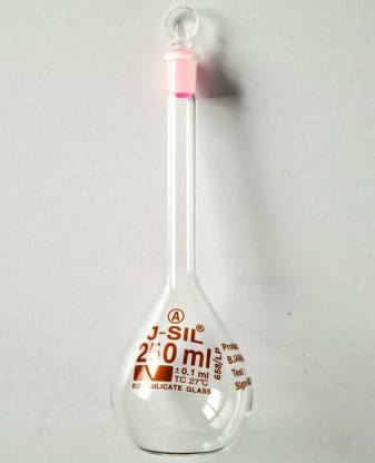 J-sil volumetric flask (250 mL, pack of 1)
