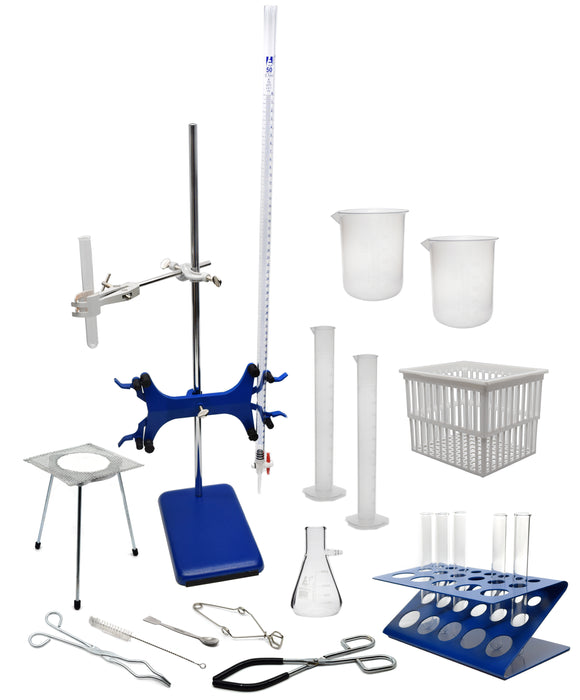 67 Piece set - complete research grade lab starter kit