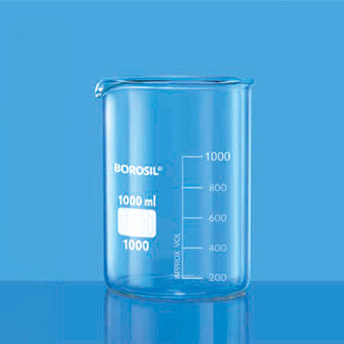 Borosil 1000006 beakers low form with spout db gr 10