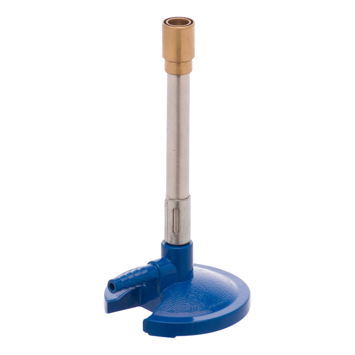 Burner bunsen with flame stabilizer, natural gas