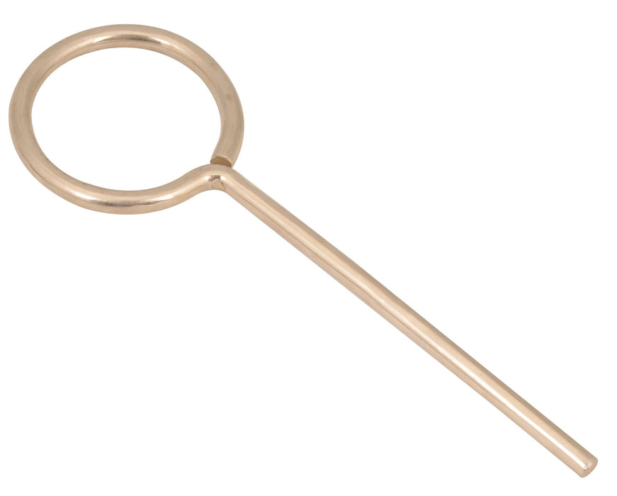 Retort ring, closed - 3.9 i.d. with 5.5 stem