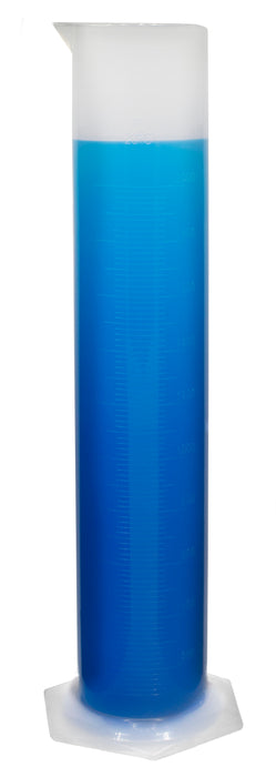 Measuring cylinder, 2000ML - class b tolerance - round base