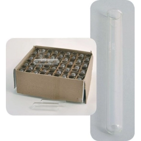 United scientific 25 x 200 mm test tubes with rim
