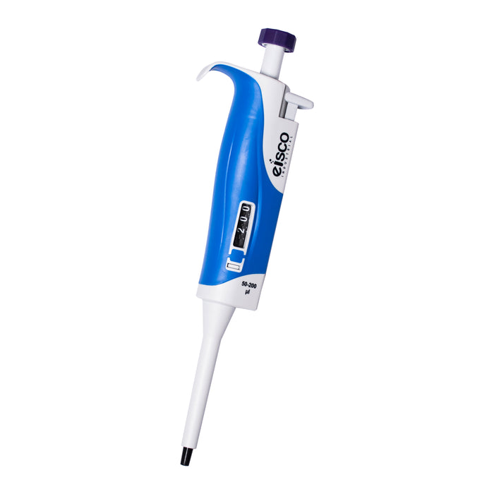 Variable volume micropipette - 50-200UL volume range - 1UL increments
