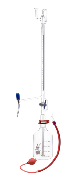 Automatic zero burette, 25ML - class b - 29/32 joint