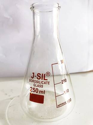 J-sil erlenmeyer flask (250 mL, pack of 1 conical flask