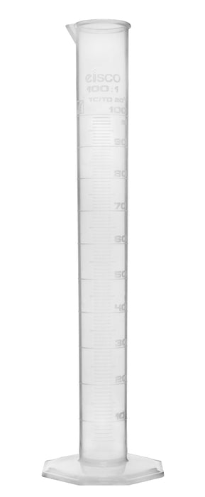 Polypropylene measuring cylinder, 100ML - class b