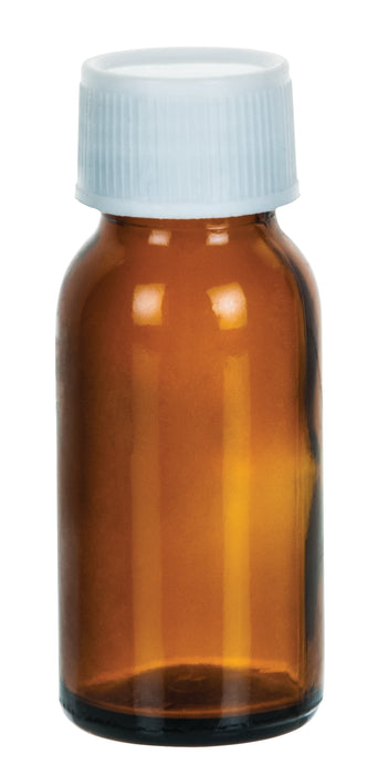 Bottle reagent, amber color with screw cap - 30 mL