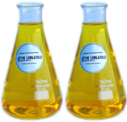The labworld erlenmeyer flask (250 mL, pack of 2)