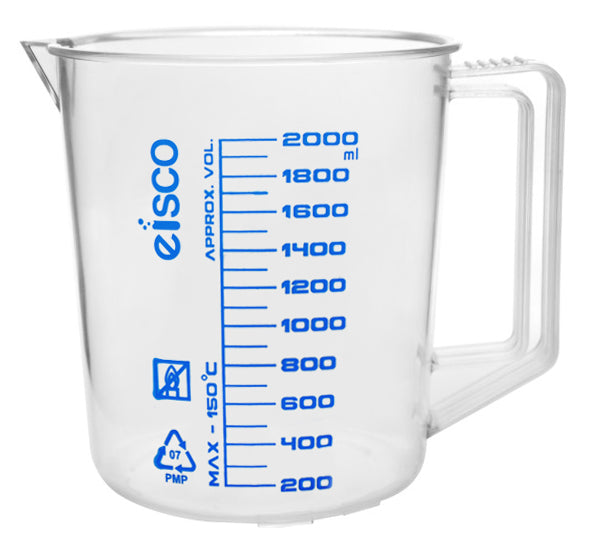 Measuring jug, 2000ML - tpx plastic - printed graduations