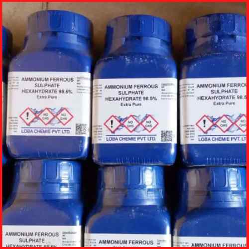 Ammonium ferrous sulfate (sulphate)