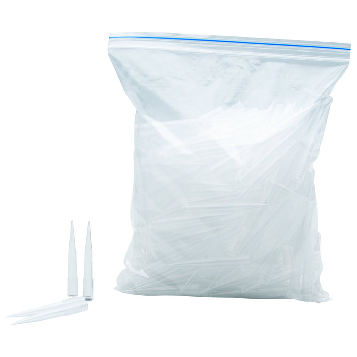 500PK Micropipette tips, 250-1250 l capacity - non-sterile, autoclavable