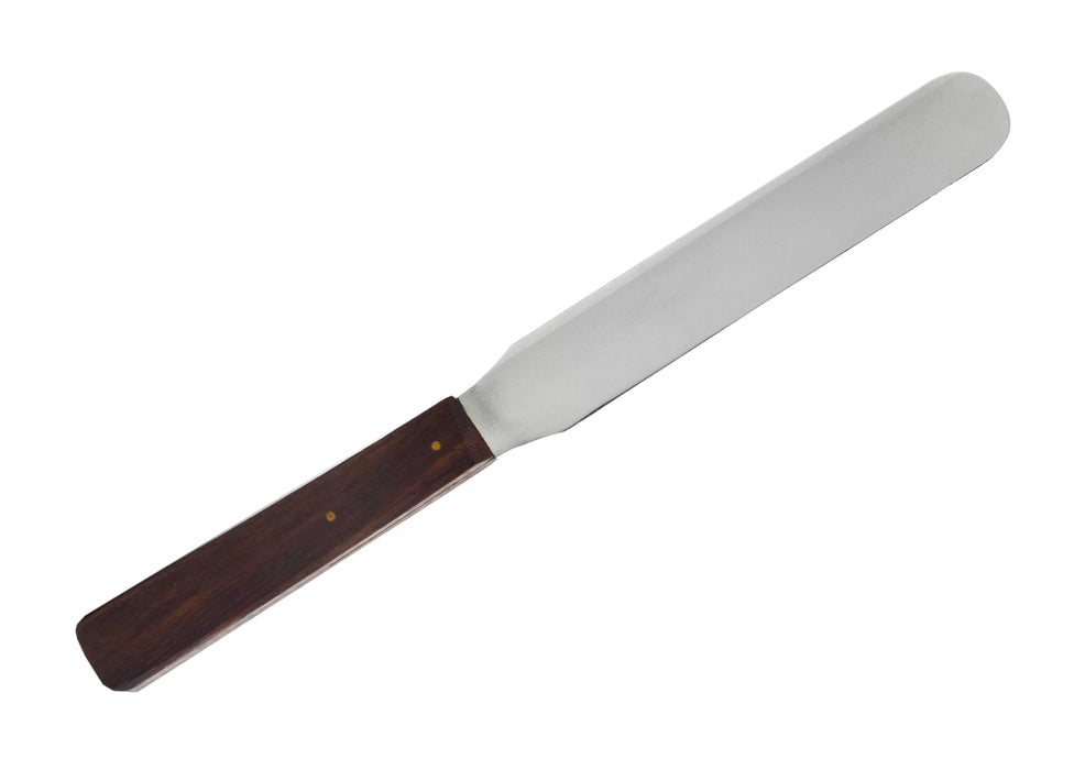 Palette knife spatula, 10.25 - flexible blade with parallel sides