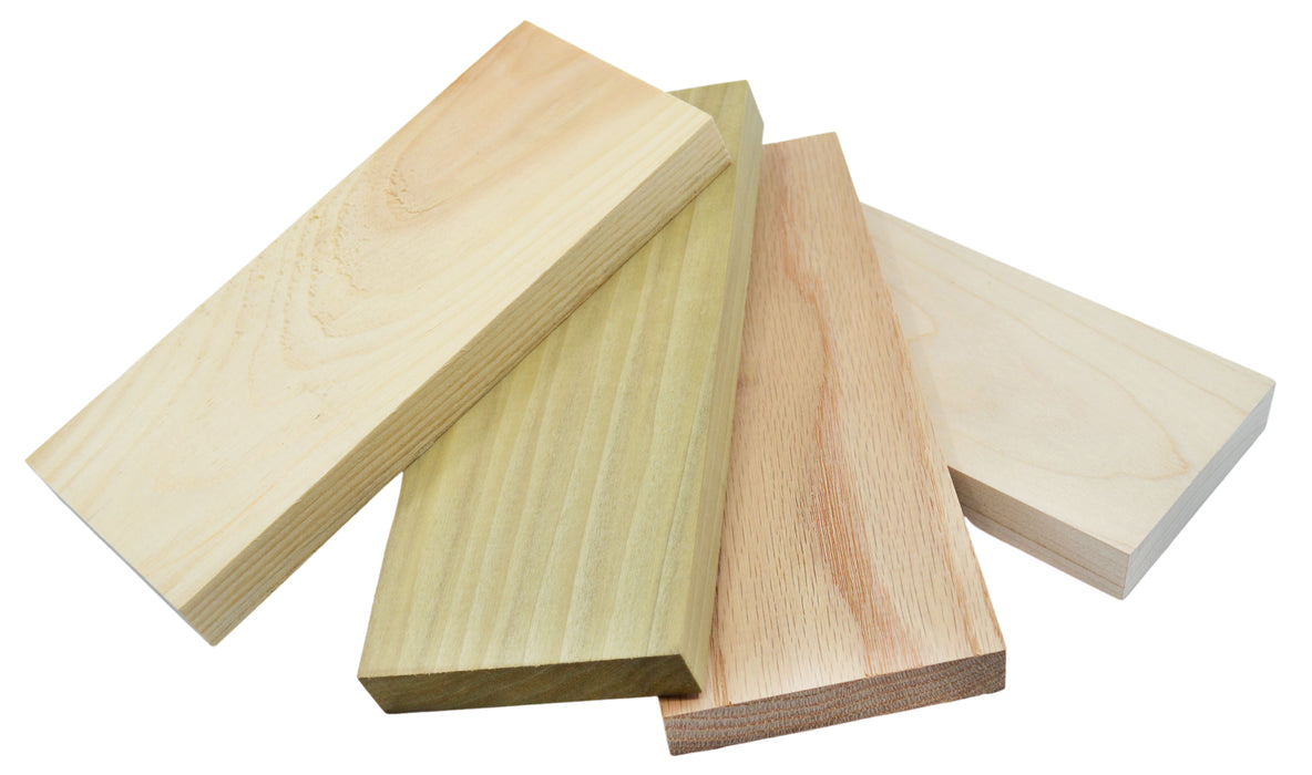 4PK Wooden boards, 8 inch - for use in density