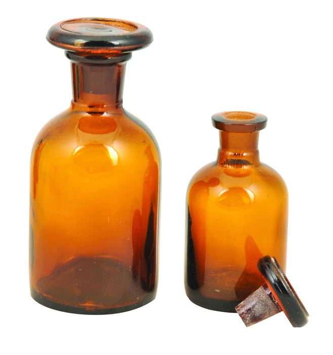 Bottle reagent, wide neck, amber 500 mL