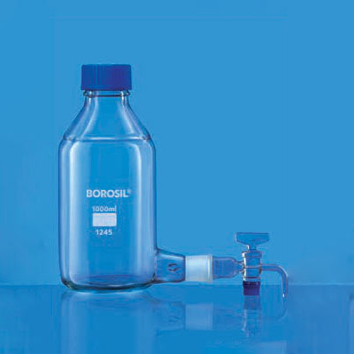 Borosil 1245030 bottles aspirator i/c stpr & stck 2 l