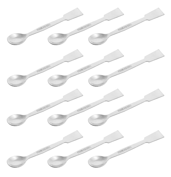 12PK Scoops with spatula, 5.9 - stainless steel, polished