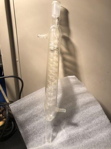 24/40 Distillation, coil glass condenser, nice condition, ID 300246