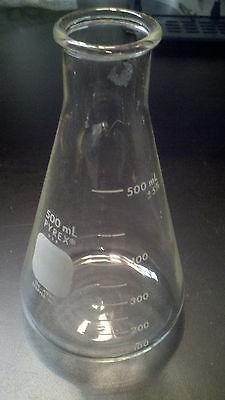 Pyrex 500 mL erlenmeyer flask model 5100, ID 5032